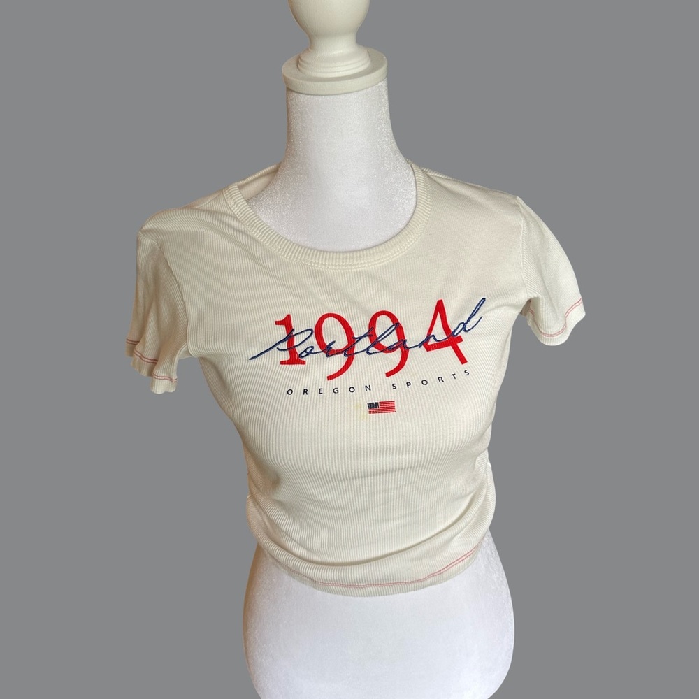 Urban Outfitters limited edition 1994 Portland Oregon Sports crop top